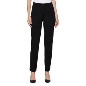 Ming Wang Straight Leg Knit Pull-On Pants, NWOT, small